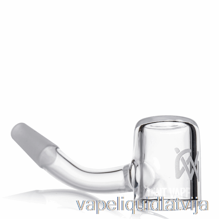 Mj Arsenāls 10mm Premium Kvarca 45o Bucket Banger Silver - Half Weld Vape šķidrums